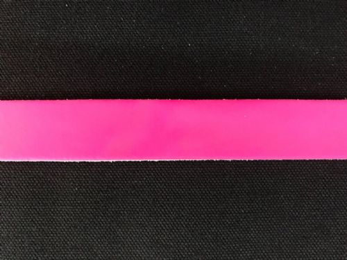 Pack of 10 Leather Straps/Collars/Choker Blanks with Holes 24 x 0.75 (Fluorescent Pink)